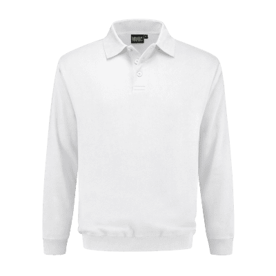 Indushirt PSO 300 (OCS) Polosweater wit Indushirt PSO 300 (OCS) Polosweater wit