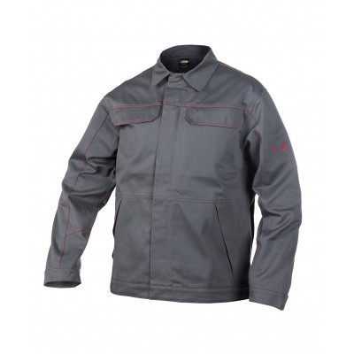 Dassy vlamvertragend werkjack MONTANA | 300342 | cementgrijs Dassy vlamvertragend werkjack MONTANA | 300342 | cementgrijs