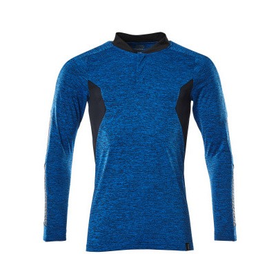 Mascot 18081-810 Poloshirt, met lange mouwen azur blauw/donker marine Mascot 18081-810 Poloshirt, met lange mouwen azur blauw/donker marine