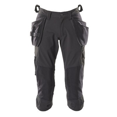 Mascot 18249-311 Driekwart broek met knie- en spijkerzakken zwart Mascot 18249-311 Driekwart broek met knie- en spijkerzakken zwart