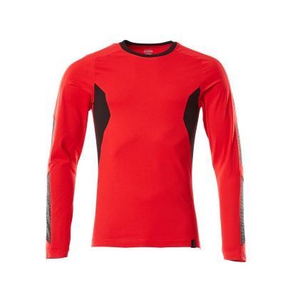 Mascot 18381-959 T-shirt, met lange mouwen signaal rood/zwart Mascot 18381-959 T-shirt, met lange mouwen signaal rood/zwart