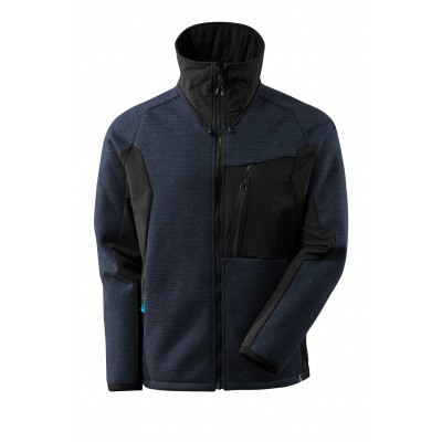 Gebreid jack met membraan | 17105-309 | 01009-donkermarine/zwart Gebreid jack met membraan | 17105-309 | 01009-donkermarine/zwart
