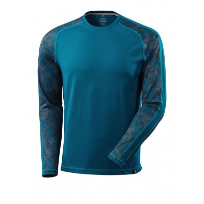 T-shirt met lange mouwen,vochtafdrijvend | 17281-944 | 044-donkerpetrol T-shirt met lange mouwen,vochtafdrijvend | 17281-944 | 044-donkerpetrol