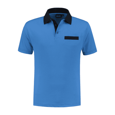 Indushirt PS 200 Polo-shirt korenblauw-marine Indushirt PS 200 Polo-shirt korenblauw-marine