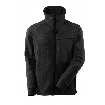 Sweater met rits, hoge kraag | 17484-319 | 09-zwart Sweater met rits, hoge kraag | 17484-319 | 09-zwart