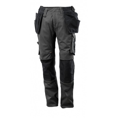 Broek met spijkerzakken, lichtgewicht | 17631-442 | 01809-donkerantraciet/zwart Broek met spijkerzakken, lichtgewicht | 17631-442 | 01809-donkerantraciet/zwart