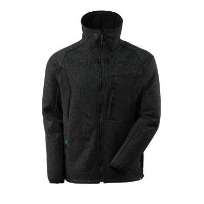 Gebreid jack met membraan | 17105-309 | 09-zwart Gebreid jack met membraan | 17105-309 | 09-zwart