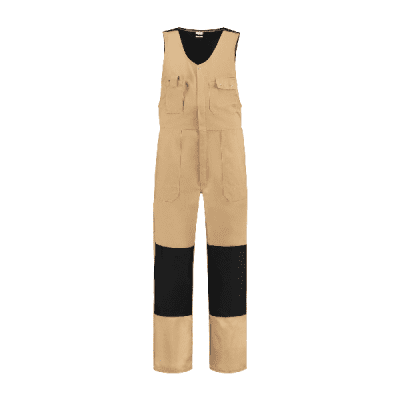 Bestex Bodybroek 60% katoen/40% polyester| BBC6040 | 059-khaki/zwart Bestex Bodybroek 60% katoen/40% polyester| BBC6040 | 059-khaki/zwart