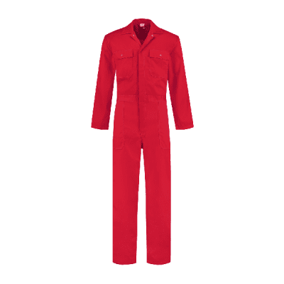 Bestex overal polyester/katoen| OVPK6535 | 02-rood Bestex overal polyester/katoen| OVPK6535 | 02-rood