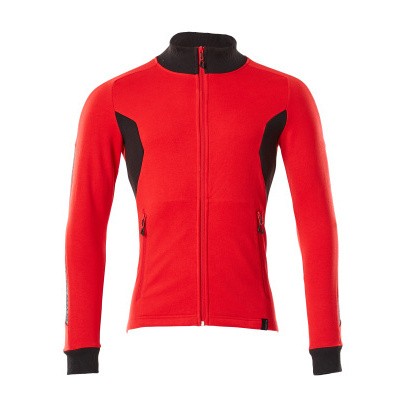 Mascot 18484-962 Sweatshirt met rits signaal rood/zwart Mascot 18484-962 Sweatshirt met rits signaal rood/zwart