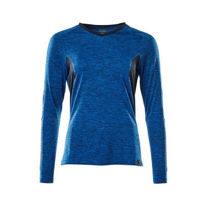 Mascot 18091-810 T-shirt, met lange mouwen azur blauw/donker marine Mascot 18091-810 T-shirt, met lange mouwen azur blauw/donker marine