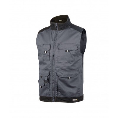 Dassy bodywarmer FARO | 350077 | cementgrijs/zwart Dassy bodywarmer FARO | 350077 | cementgrijs/zwart