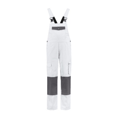 Bestex Tuinoverall 60%katoen/40% polyester| TBC6040 | 0688-wit/grijs Bestex Tuinoverall 60%katoen/40% polyester| TBC6040 | 0688-wit/grijs