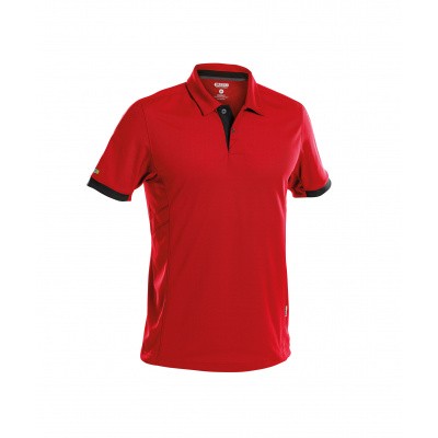 Dassy polo TRAXION | 710026 | rood/zwart Dassy polo TRAXION | 710026 | rood/zwart