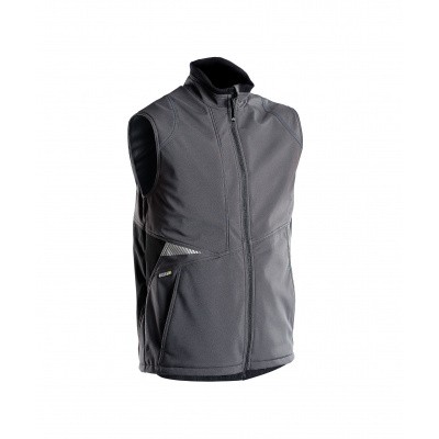 Dassy bodywarmer softshell FUSION | 350111 | antracietgrijs/zwart Dassy bodywarmer softshell FUSION | 350111 | antracietgrijs/zwart