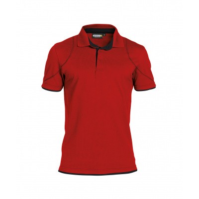 Dassy polo ORBITAL | 710011 | rood/zwart Dassy polo ORBITAL | 710011 | rood/zwart