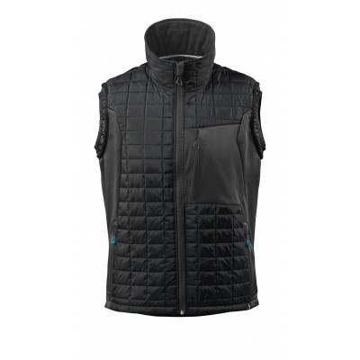 Thermovest met CLIMascot | 17165-318 | 0918-zwart/donkerantraciet Thermovest met CLIMascot | 17165-318 | 0918-zwart/donkerantraciet