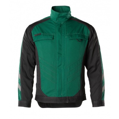 Mascot Fulda ongevoerd werkjack | 12209-442 | 0309-groen/zwart Mascot Fulda ongevoerd werkjack | 12209-442 | 0309-groen/zwart