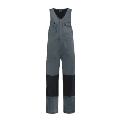 Bestex Bodybroek 60% katoen/40% polyester| BBC6040 | 0889-grijs/zwart Bestex Bodybroek 60% katoen/40% polyester| BBC6040 | 0889-grijs/zwart