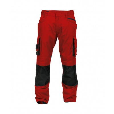 Dassy stretch broek NOVA | 200846 | rood/zwart Dassy stretch broek NOVA | 200846 | rood/zwart