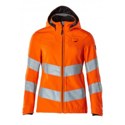 Softshell jack, damesmodel, EN20471 | 18512-246 | 014-hi-vis oranje Softshell jack, damesmodel, EN20471 | 18512-246 | 014-hi-vis oranje