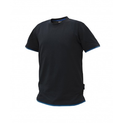 Dassy t-shirt KINETIC | 710019 | zwart/azuurblauw Dassy t-shirt KINETIC | 710019 | zwart/azuurblauw