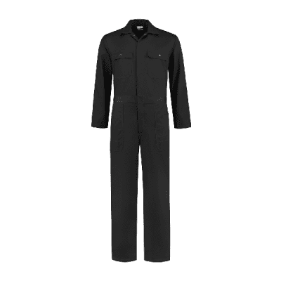 Bestex overal polyester/katoen| OVPK6535 | 09-zwart Bestex overal polyester/katoen| OVPK6535 | 09-zwart