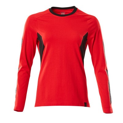 Mascot 18391-959 T-shirt, met lange mouwen signaal rood/zwart Mascot 18391-959 T-shirt, met lange mouwen signaal rood/zwart