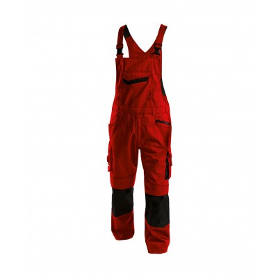 Dassy bretelbroek VOLTIC | 400148 | rood/zwart Dassy bretelbroek VOLTIC | 400148 | rood/zwart
