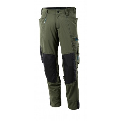 Mascot werkbroek met kniezakken, stretch, lichtgewicht | 17179-311 | 033-mosgroen Mascot werkbroek met kniezakken, stretch, lichtgewicht | 17179-311 | 033-mosgroen
