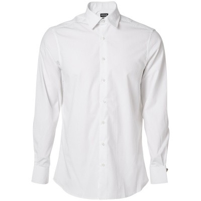 Overhemd popeline, moderne pasvorm, l. m | 50633-984 | 06-wit Overhemd popeline, moderne pasvorm, l. m | 50633-984 | 06-wit