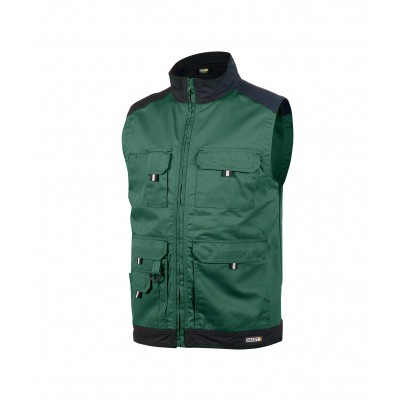 Dassy bodywarmer FARO | 350077 | flessengroen/zwart Dassy bodywarmer FARO | 350077 | flessengroen/zwart