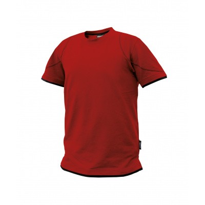 Dassy t-shirt KINETIC | 710019 | rood/zwart Dassy t-shirt KINETIC | 710019 | rood/zwart