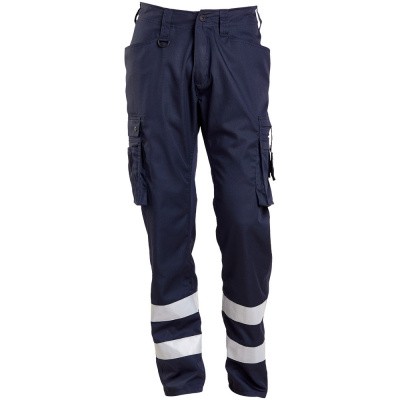 Servicebroek met reflectiebanden, lichtg | 17879-230 | 010-donkermarine Servicebroek met reflectiebanden, lichtg | 17879-230 | 010-donkermarine