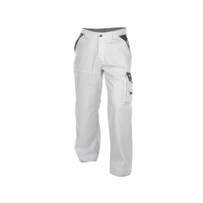 Dassy broek NASHVILLE | 200658 | wit/cementgrijs Dassy broek NASHVILLE | 200658 | wit/cementgrijs