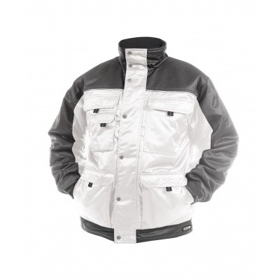 Dassy jas TIGNES | 500087 | wit/cementgrijs Dassy jas TIGNES | 500087 | wit/cementgrijs