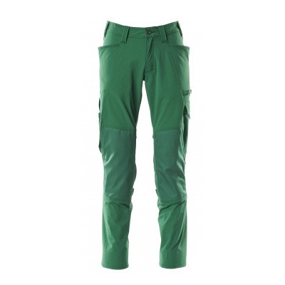 Mascot werkbroek met kniezakken | 18079-511 | 03-groen Mascot werkbroek met kniezakken | 18079-511 | 03-groen