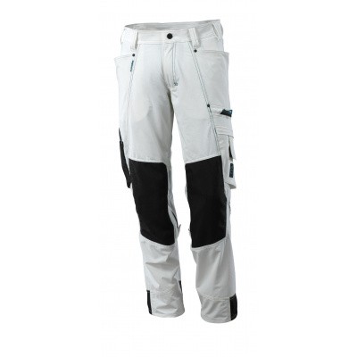 Mascot werkbroek met kniezakken, stretch, lichtgewicht | 17179-311 | 06-wit Mascot werkbroek met kniezakken, stretch, lichtgewicht | 17179-311 | 06-wit