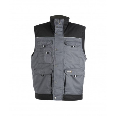 Dassy bodywarmer HULST | 350051 | cementgrijs/zwart Dassy bodywarmer HULST | 350051 | cementgrijs/zwart