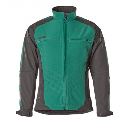 Mascot Dresden softshelljack | 12002-149 | 0309-groen/zwart Mascot Dresden softshelljack | 12002-149 | 0309-groen/zwart