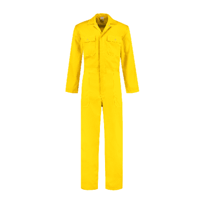 Bestex overal polyester/katoen| OVPK6535 | 077-geel Bestex overal polyester/katoen| OVPK6535 | 077-geel