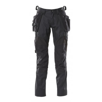 Mascot 18531-442 Broek met knie- en spijkerzakken zwart Mascot 18531-442 Broek met knie- en spijkerzakken zwart