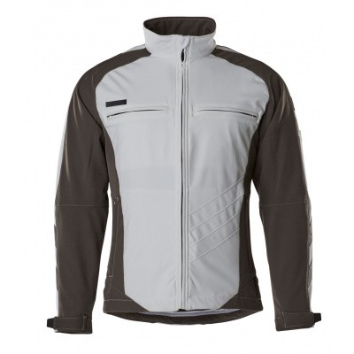 Mascot Dresden softshelljack | 12002-149 | 0618-wit/donkerantraciet Mascot Dresden softshelljack | 12002-149 | 0618-wit/donkerantraciet