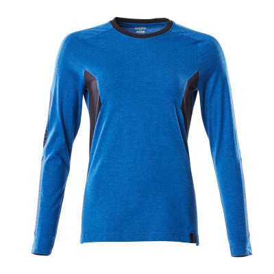 Mascot 18391-959 T-shirt, met lange mouwen azur blauw/donker marine Mascot 18391-959 T-shirt, met lange mouwen azur blauw/donker marine
