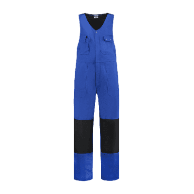 Bestex Bodybroek 60% katoen/40% polyester| BBC6040 | 0119-korenblauw/zwart Bestex Bodybroek 60% katoen/40% polyester| BBC6040 | 0119-korenblauw/zwart