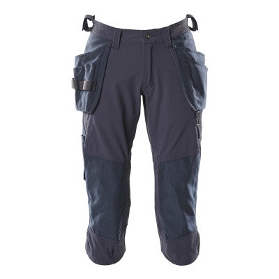 Mascot 18249-311 Driekwart broek met knie- en spijkerzakken donker marine Mascot 18249-311 Driekwart broek met knie- en spijkerzakken donker marine