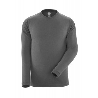 T-shirt, lange mouwen, moderne pasvorm | 18581-965 | 018-donkerantraciet T-shirt, lange mouwen, moderne pasvorm | 18581-965 | 018-donkerantraciet