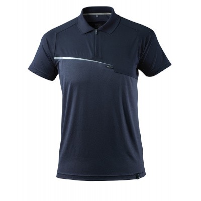 Polo met borstzak, vochtafdrijvend | 17283-945 | 010-donkermarine Polo met borstzak, vochtafdrijvend | 17283-945 | 010-donkermarine