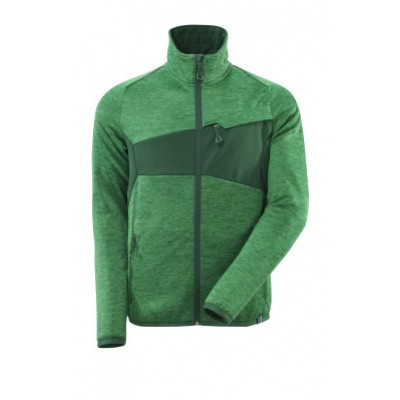 Mascot 18103-316 Fleecetrui met rits gras groen/groen Mascot 18103-316 Fleecetrui met rits gras groen/groen