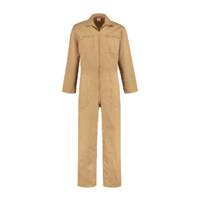 Bestex Overall 100% katoen met rits| OVR100 | 05-khaki Bestex Overall 100% katoen met rits| OVR100 | 05-khaki